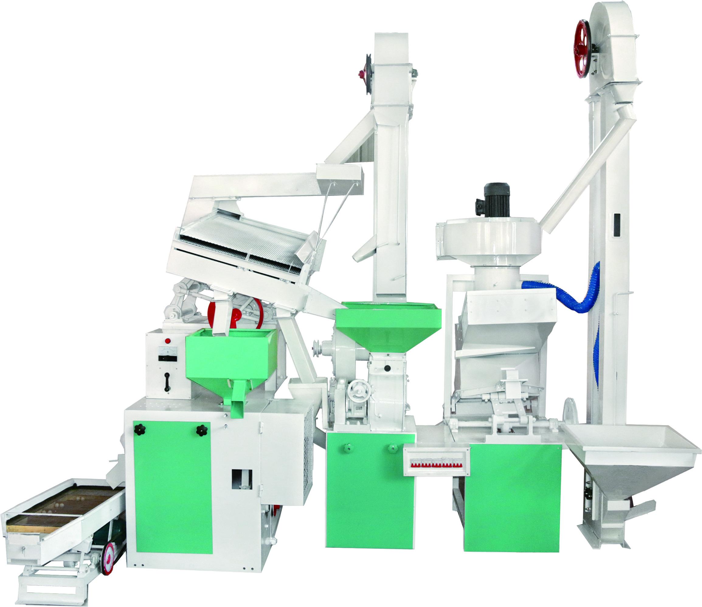 HB15/15 Eco‑Friendly (Sand Roller) Type Small Complete Rice Milling Equipment